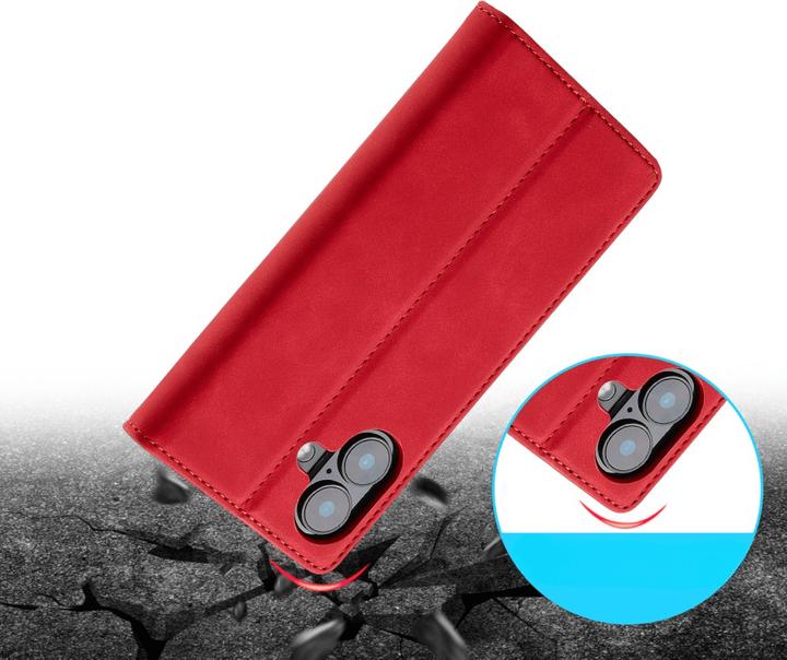 Immagine prodotto LC.Imeeke iPhone 16 - Custodia Flip Vintage (Apple iPhone 16)