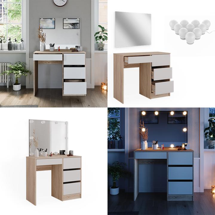 Produktbild Vicco Sherry mit LED Beleuchtung (90 x 75 x 40 cm)