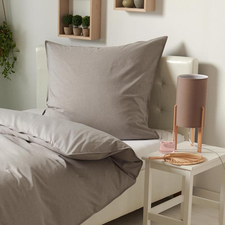 Produktbild Traumschlaf Basic Chambray (Bettwäsche Set, 135x200 cm + 80x80 cm)