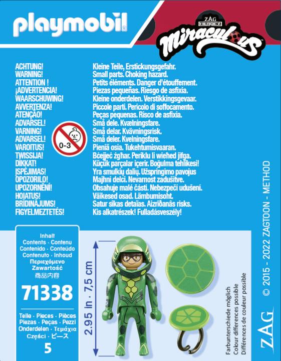 Actual product image Playmobil 71338 Miraculous: Carapace (71338)