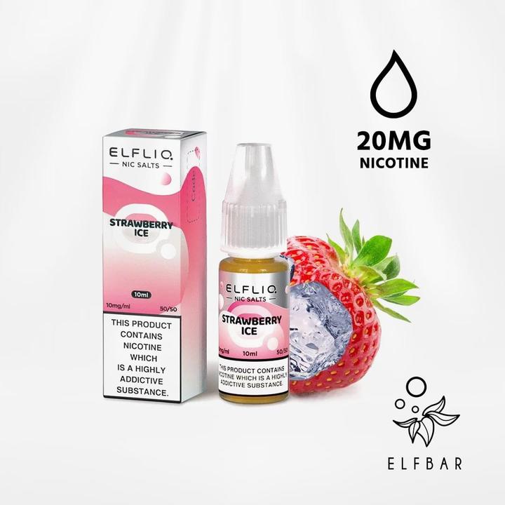 Actual product image Elfbar Elfliq (Strawberry)