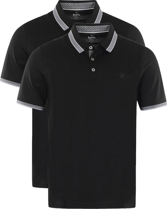 Produktbild Hajo 2er Pack Pique Poloshirt (54, XL)