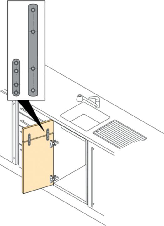 Immagine prodotto Hettich Piastra giunz.80mm zincocr. (Chiodo piastra, 1 pz.)