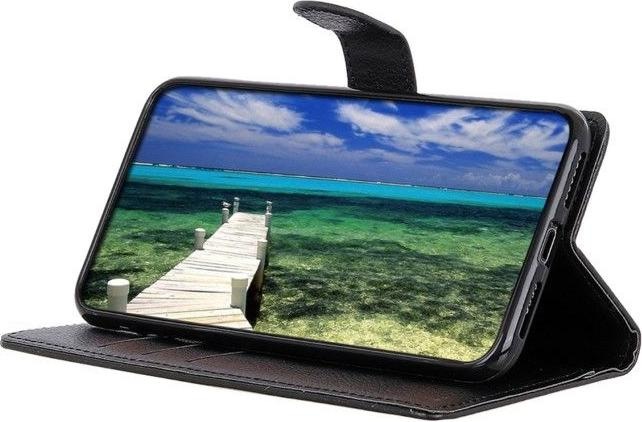 Actual product image MU Classic Litchi Leather Bookcover Series (Samsung Galaxy S24+)