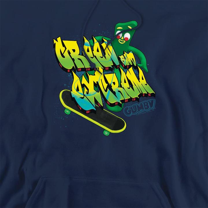 Produktbild Gumby Green And Extreme Kapuzenpullover (L)