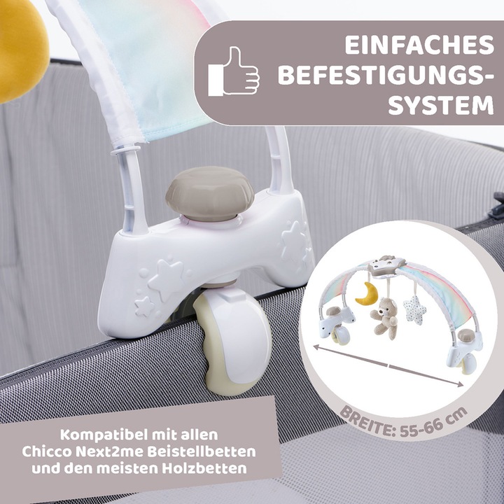 Image du produit Chicco Arche de jeu pour lit bébé