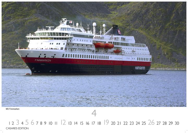 Produktbild Hurtigruten 2026 L 35x50cm (35 x 50 cm)