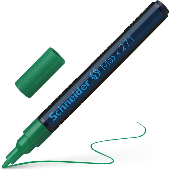 Actual product image Tajima Schneider paint marker 271 grøn 1 - 2 mm (1 x)