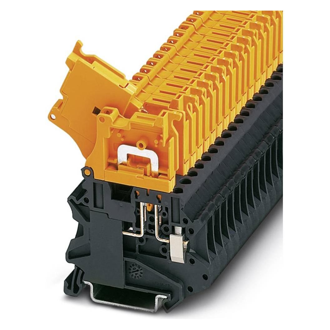 Phoenix Contact Nero Disconnect Terminal Block - Ut 4-Hedi, Accessori Di Elettronica + Alloggiamento,
