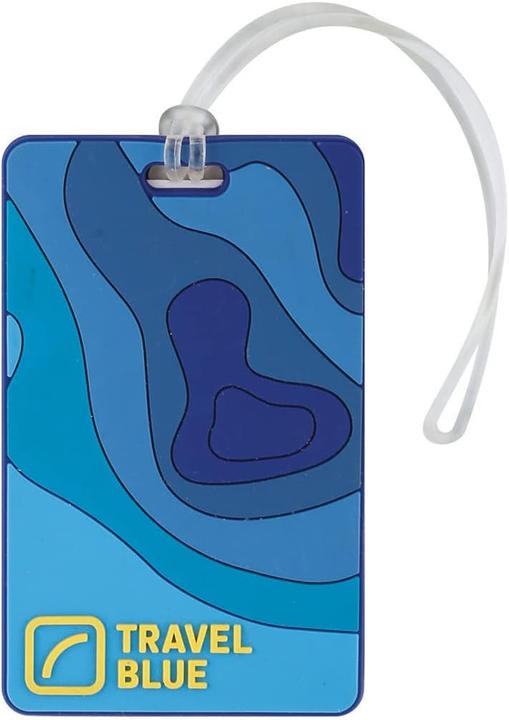 Travel Blue Map ID Tag (Serrature e rimorchi)