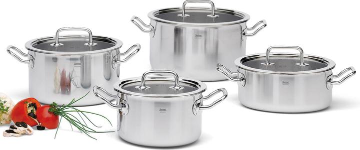 Actual product image Spring Brigade Basic (Pan set + pot set, Stainless steel, 24 x 14 cm)