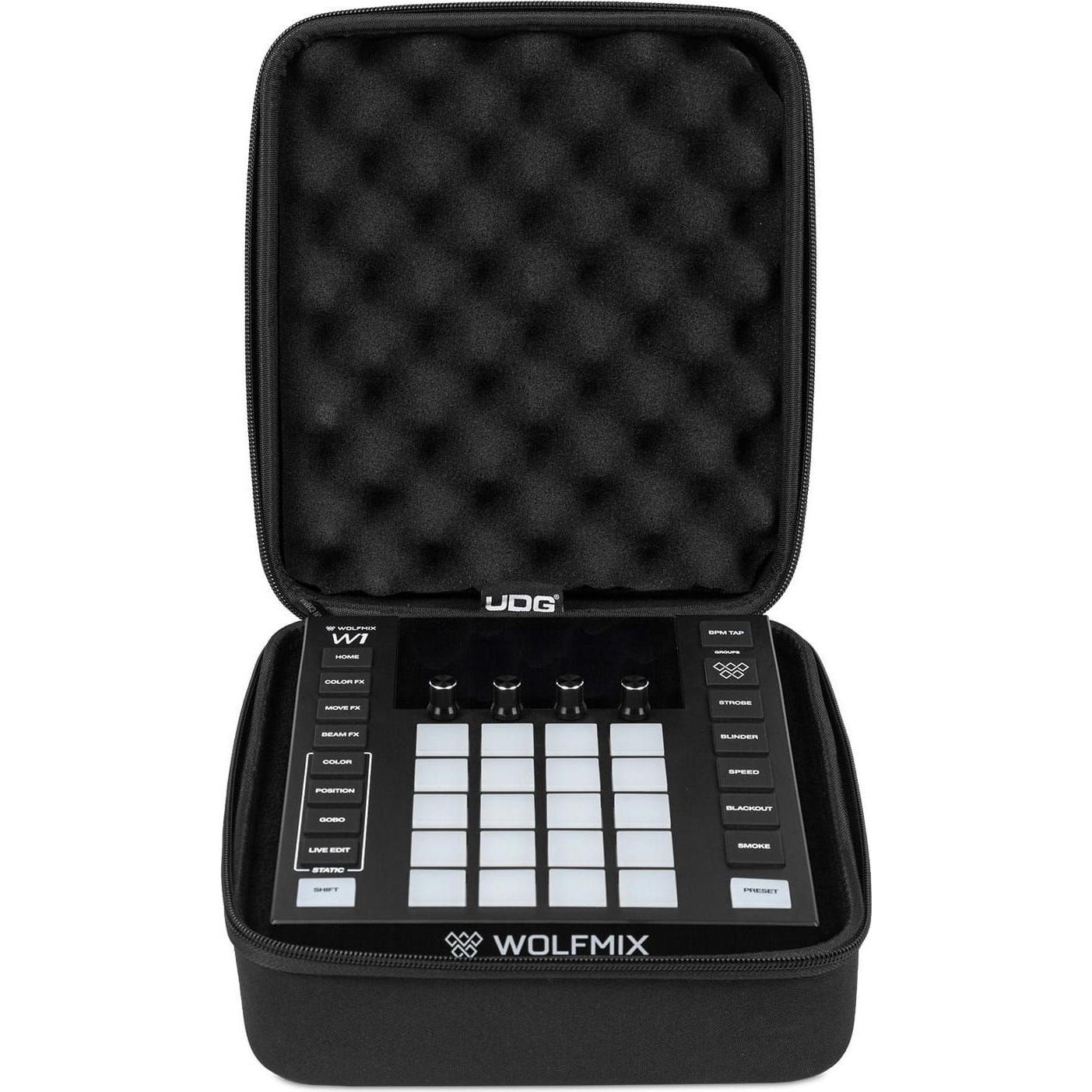Udg U8490Bl Wolfmix W1 Custodia Rigida Nera, Borsa + Custodia Dj, Nero