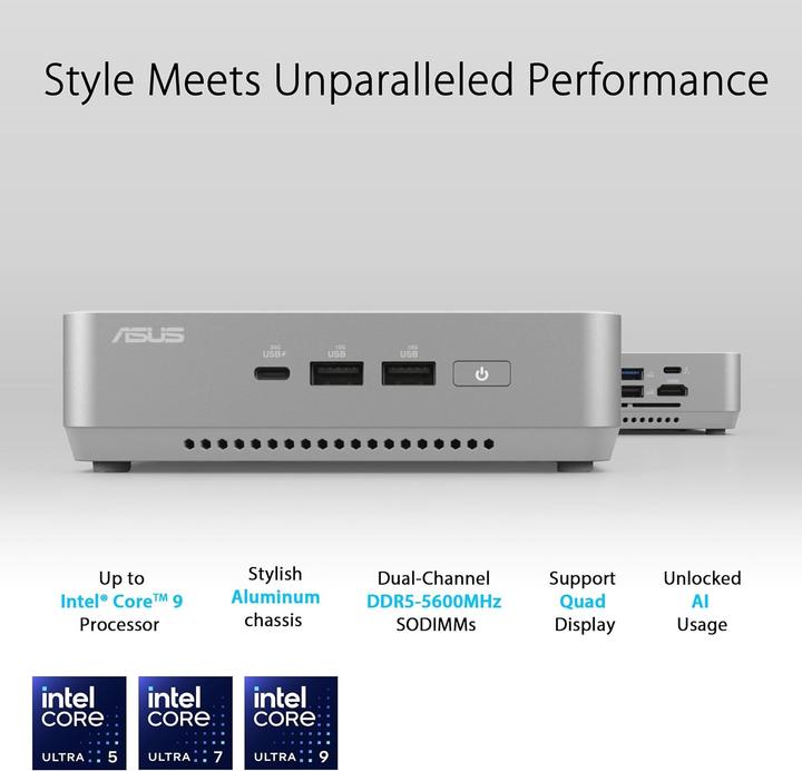 Produktbild ASUS NUC 14 Pro+ (Intel Core Ultra 9 185H)