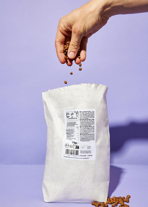 Actual product image KoRo Organic lupin coffee whole bean 1 kg (1000 g)