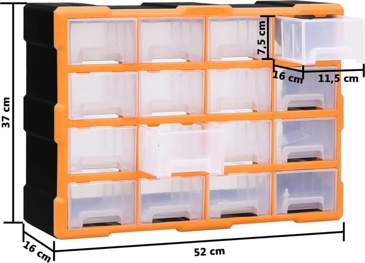 Actual product image vidaXL Multi-Schubladen-Organizer (1 Piece)