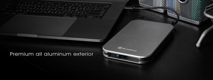 Produktbild Silverstone Mammoth Series MMS02 - Speichergehäuse - 2.5" (6.4 cm) (2.5")