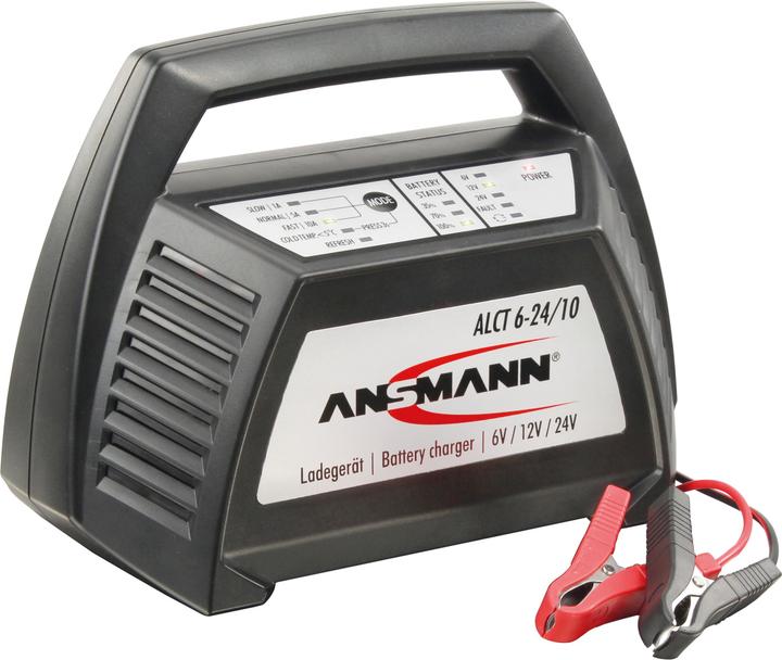 Actual product image Ansmann AutomatikLadegerät ALCT 624/10 (12V, 6V, 24V, 10 A)