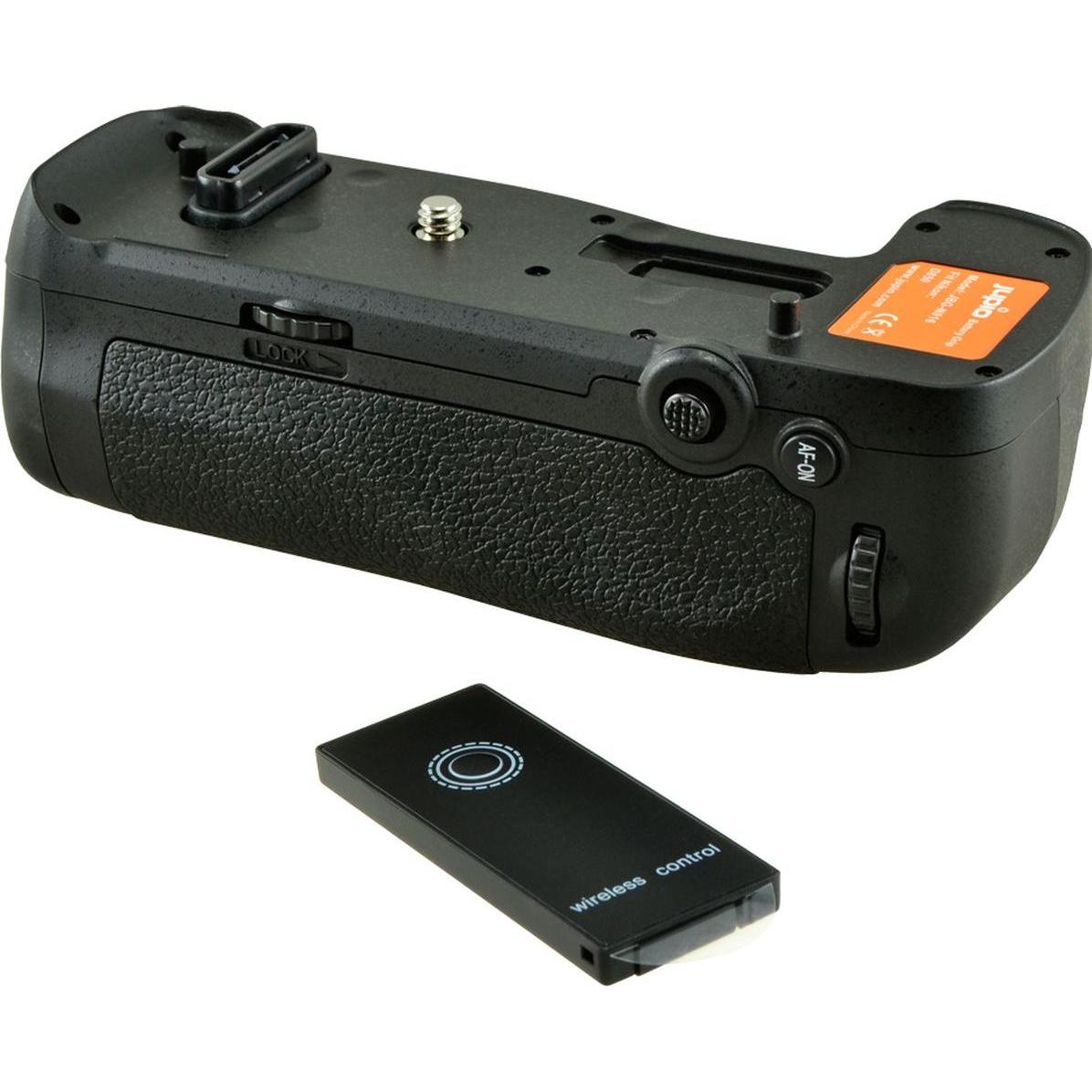 Jupio JBG-N016 Impugnatura per Nikon D850 (Impugnatura, Maniglia della batteria), Impugnatura + Battery grip, Nero