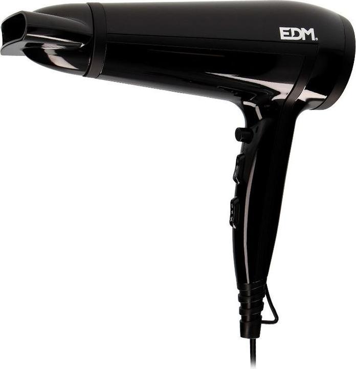 Immagine prodotto EDM Asciugacapelli 2.000W Black Edition (2000 W)
