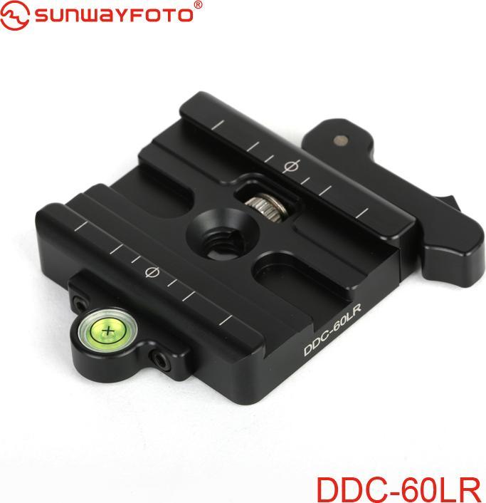 Actual product image Sunwayfoto DDC-60LR (Tripod quick-release plate)