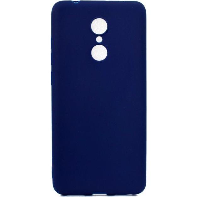 MU Classic Softcase TPU Series (Xiaomi Redmi Note 5), Smartphone Hülle, Blau