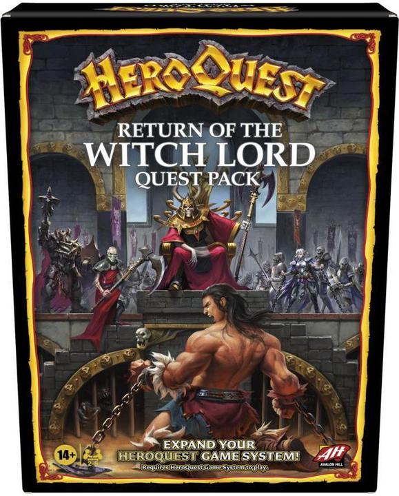 Produktbild Hasbro Gaming Expertenspiel HeroQuest: Die Rückkehr des Hexenlords (Deutsch)