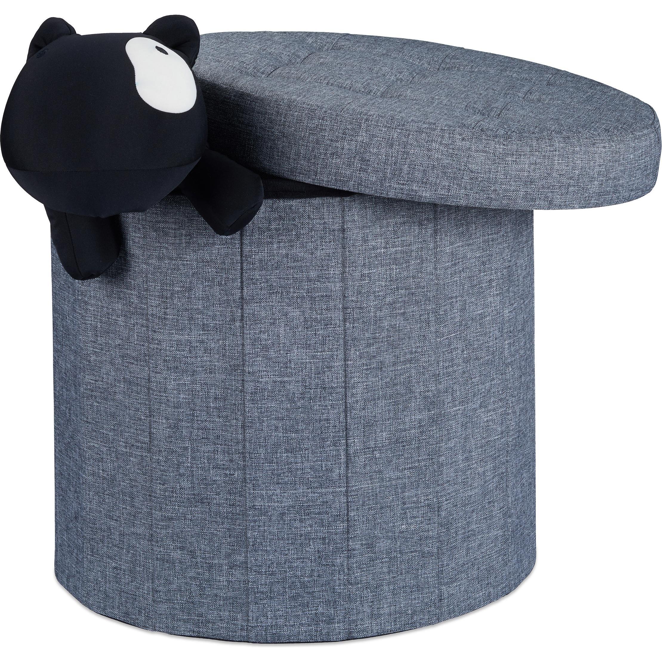 Relaxdays, Hocker + Pouf, Sitzhocker
