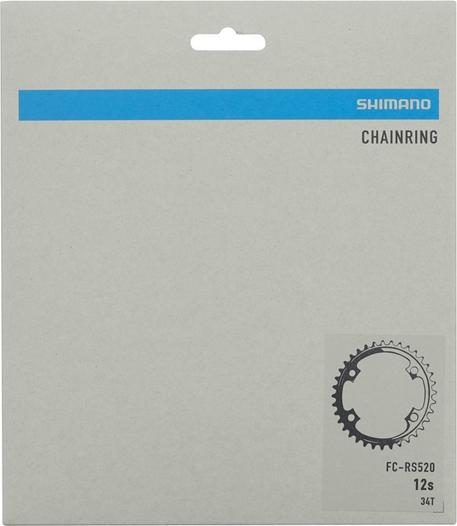 Actual product image Shimano Chainring FC-RS520 NK (Ø 110 mm, 34 teeth, 2 x 12-speed) (34)