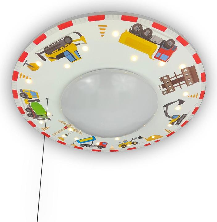 Niermann Stand By Niermann Bouwplaats LED Plafondlamp E27 Veelkleurig, Gekleurd Made in Germany (E27)