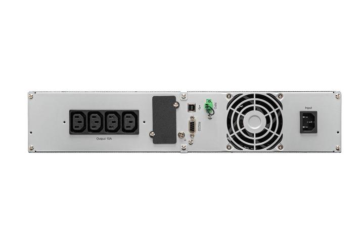 Actual product image Eaton 9E Rack UPS, 1ph, on-line, 1000VA (1000 VA, 900 W, Online double converter UPS)