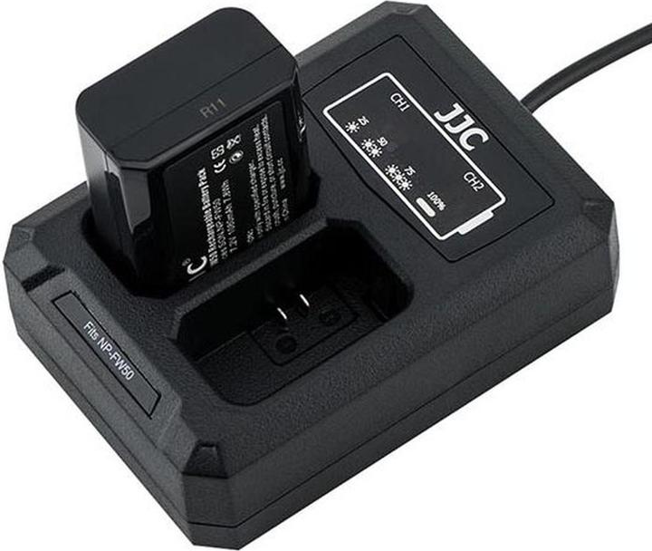 Produktbild JJC Duales USB-Ladegerät für Sony NP-FW50 (Kamera Akku Ladegerät)