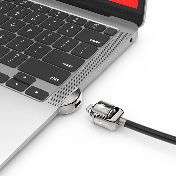 Maclocks Ledge MacBook Air 2020 M1 Adaptateur de verrouillage en T avec câble de verrouillage combiné