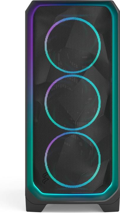 Actual product image Fractal Meshify 3 Ambience Pro RGB Light Tint Black (ATX, Mini-ITX, mATX)