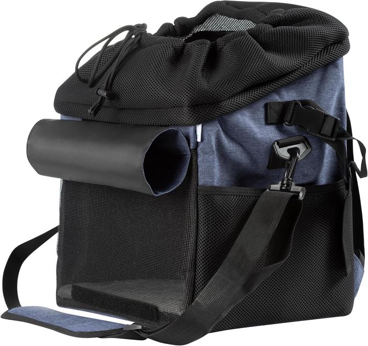 Image du produit Navaris Velokorb und Tragetasche für Hunde und Katzen bis 11,5 kg (Chat, Chien, Respirant)