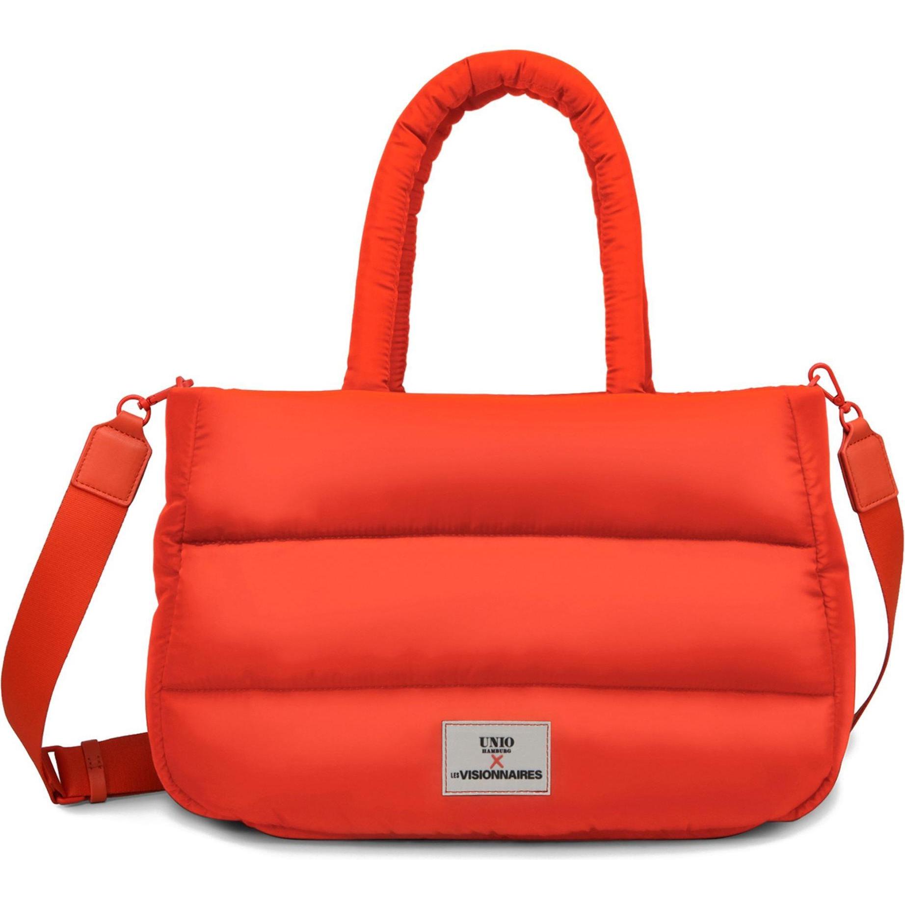 Les Visionnaires, Handtasche, Unio Cortina Schultertasche 45 cm, Orange