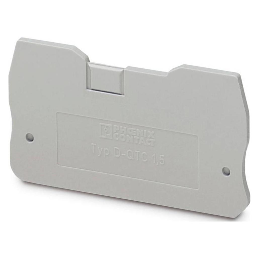 Phoenix Contact Grigio D-Qtc 1,5 Endplate (Vari), Accessori Di Elettronica + Alloggiamento,