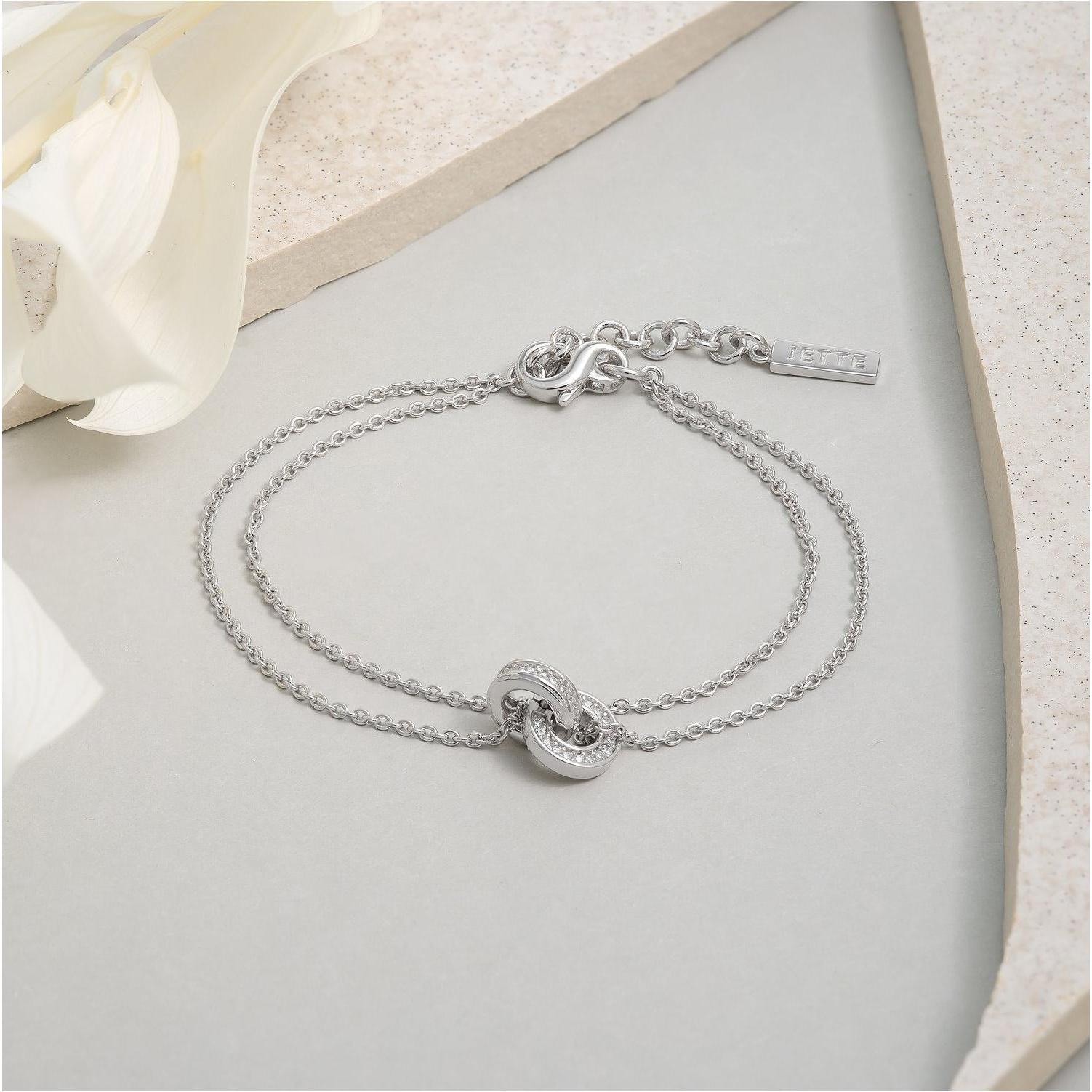 Thumbnail - Jette, Armschmuck, Armband COSMOPOLITAN, (17 cm, 925er Silber)