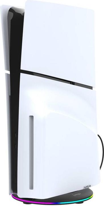 Actual product image - iPega P5S025S Vertical Stand with RGB for PS5 Slim Black (PS5)