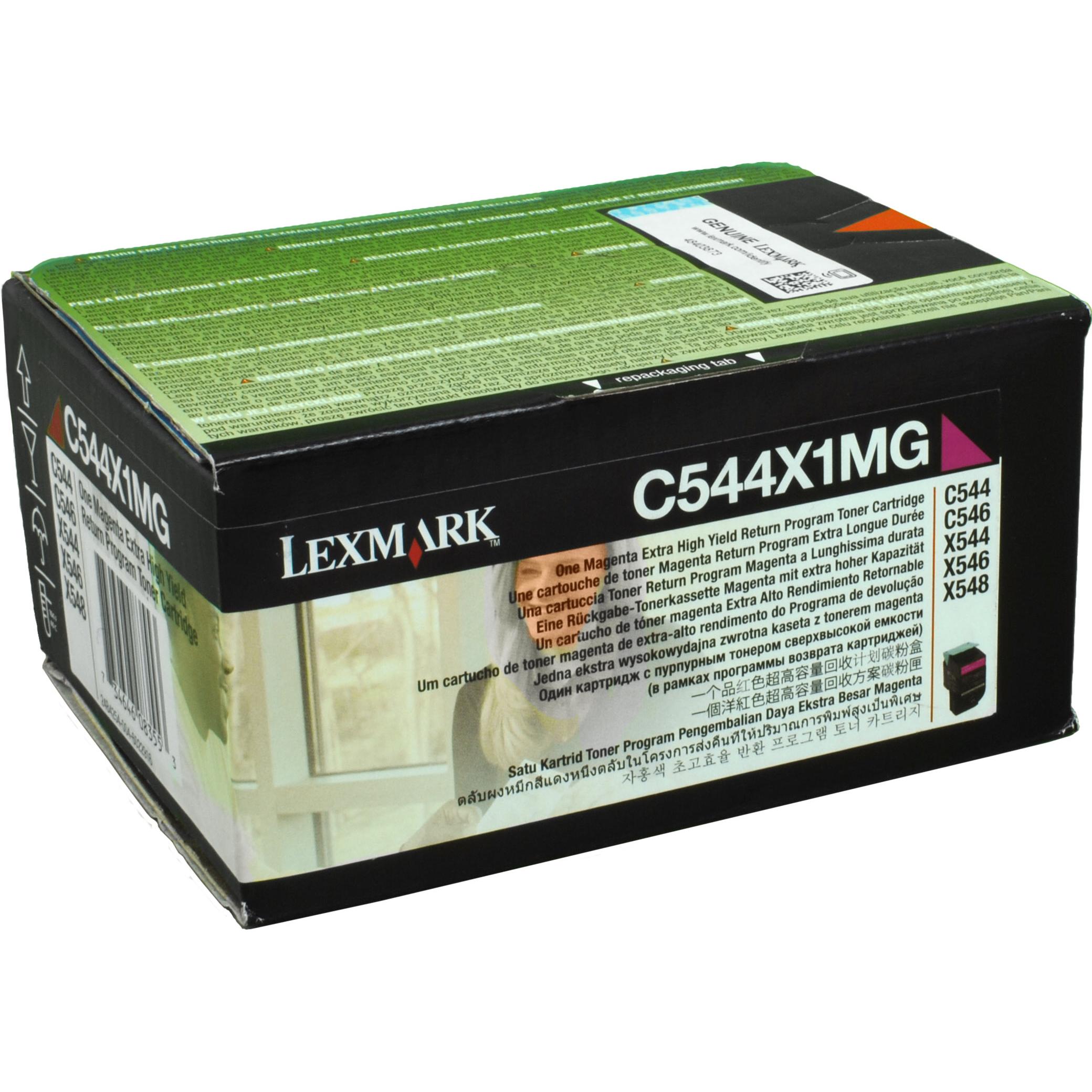 Lexmark, Toner, C544x1mg (M)
