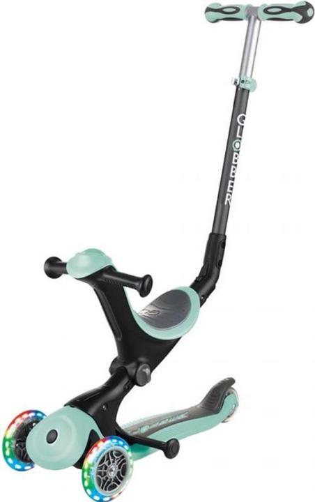 Actual product image Globber Scooter Go Up Deluxe Lights, Mint, 646-206