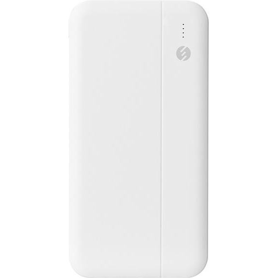 S-Link Powerbank - IP-G10N 10000mAh (2xUSB, Micro usb, Type-C, led, fehér) (10000 mAh), Powerbank, Bianco