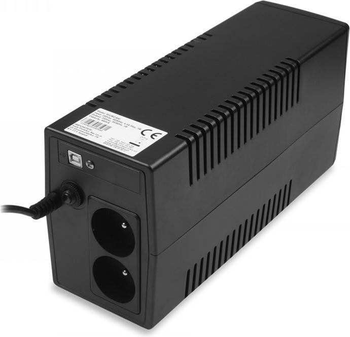 Actual product image Volt Polska MICRO UPS 600 7Ah (600 VA, 360 W, Line-interactive UPS)