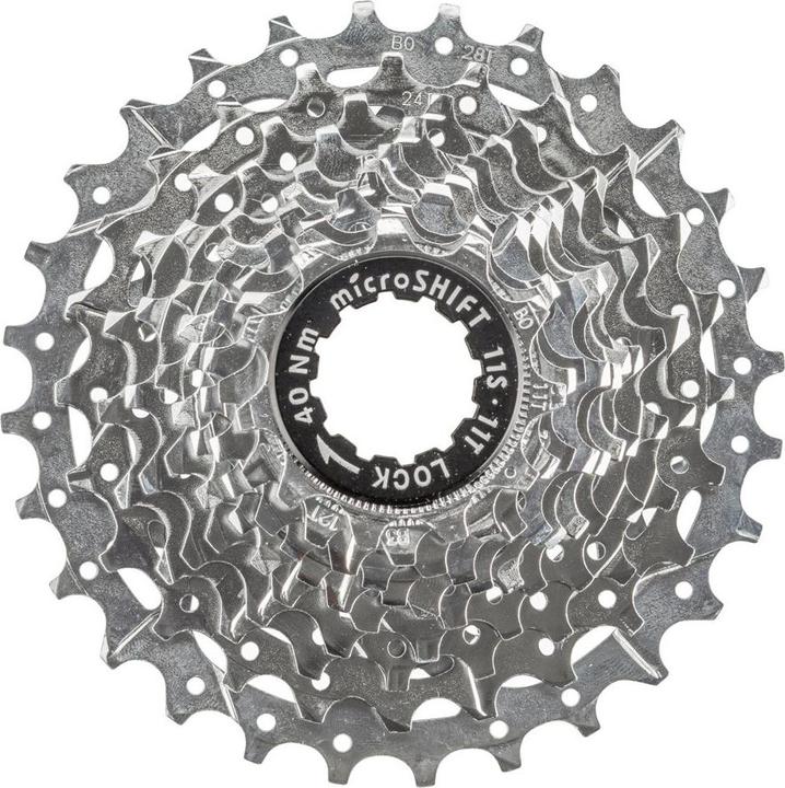 Actual product image Micro Shift Microshift Centos cassette 11th order, steel, compatible with Shimano, 11-12-14-15-16-17-19-23-2 (11-speed, 11-25)