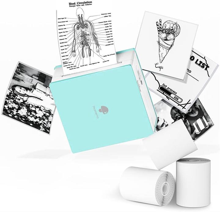 Produktbild Phomemo M02 (Thermodirekt, Schwarz-Weiss)