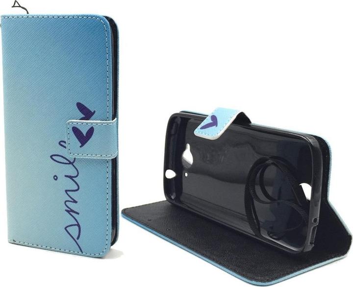 Actual product image König Design Protective Case for Acer Liquid Z530 Smile Blue Case Cover + 1 Armour Protection Glass (Acer Liquid Z530)