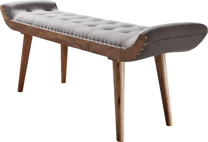 Actual product image FineBuy Upholstered bench (125 cm)