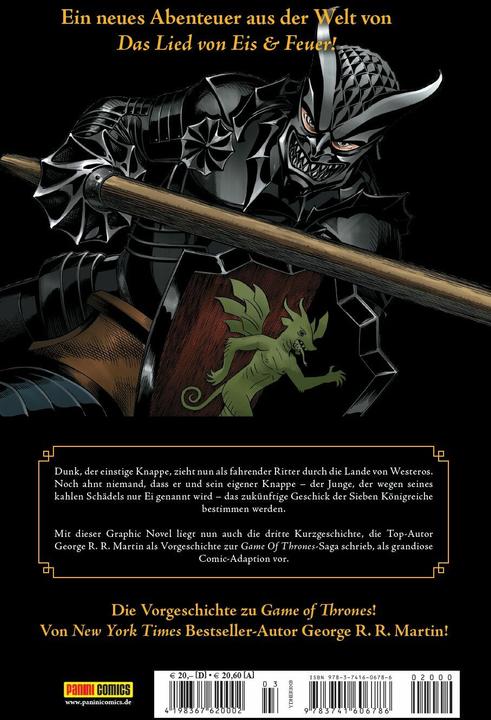 Produktbild Panini George R. R. Martin: Der Heckenritter Graphic Novel (Deutsch, George R.R. Martin, 2018)