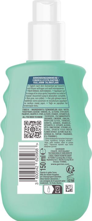 Actual product image Garnier Ambre Solaire (Spray, 150 ml)
