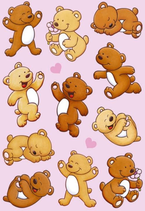 Produktbild HERMA Sticker Bär