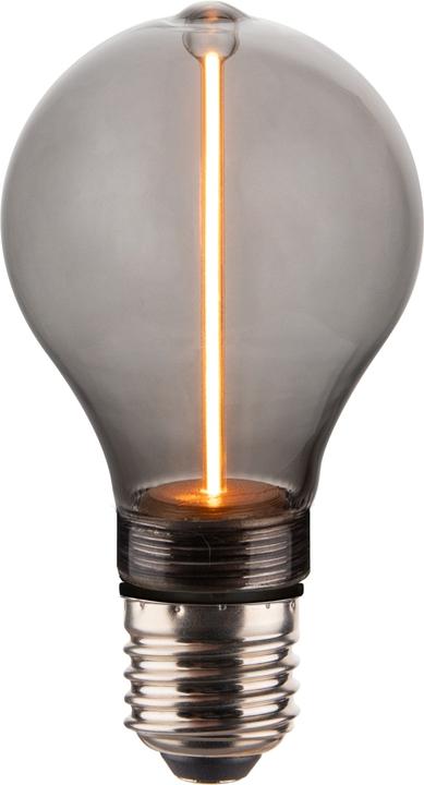 Produktbild Luxula LED-Filament-Lampe, Line Smoke, E27, 2W, 40lm, 1800K (E27, 40 lm, 1x)